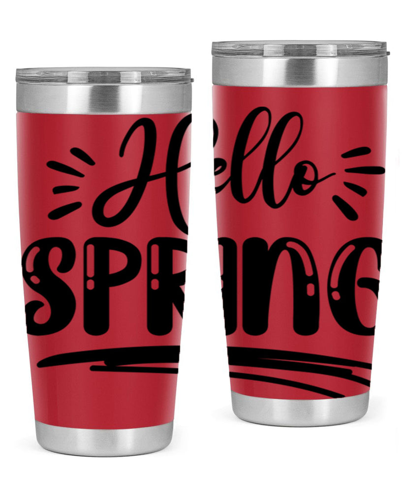 Hello Spring  229#- spring- Tumbler