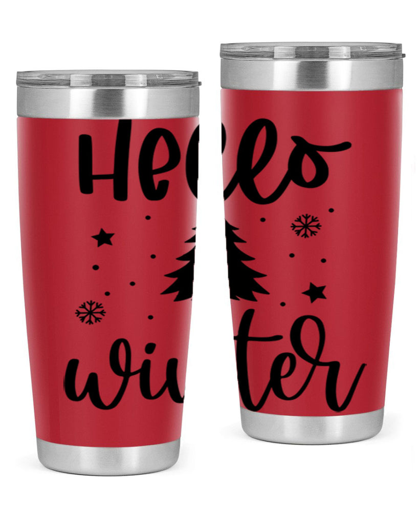 Hello Winter 162#- winter- Tumbler
