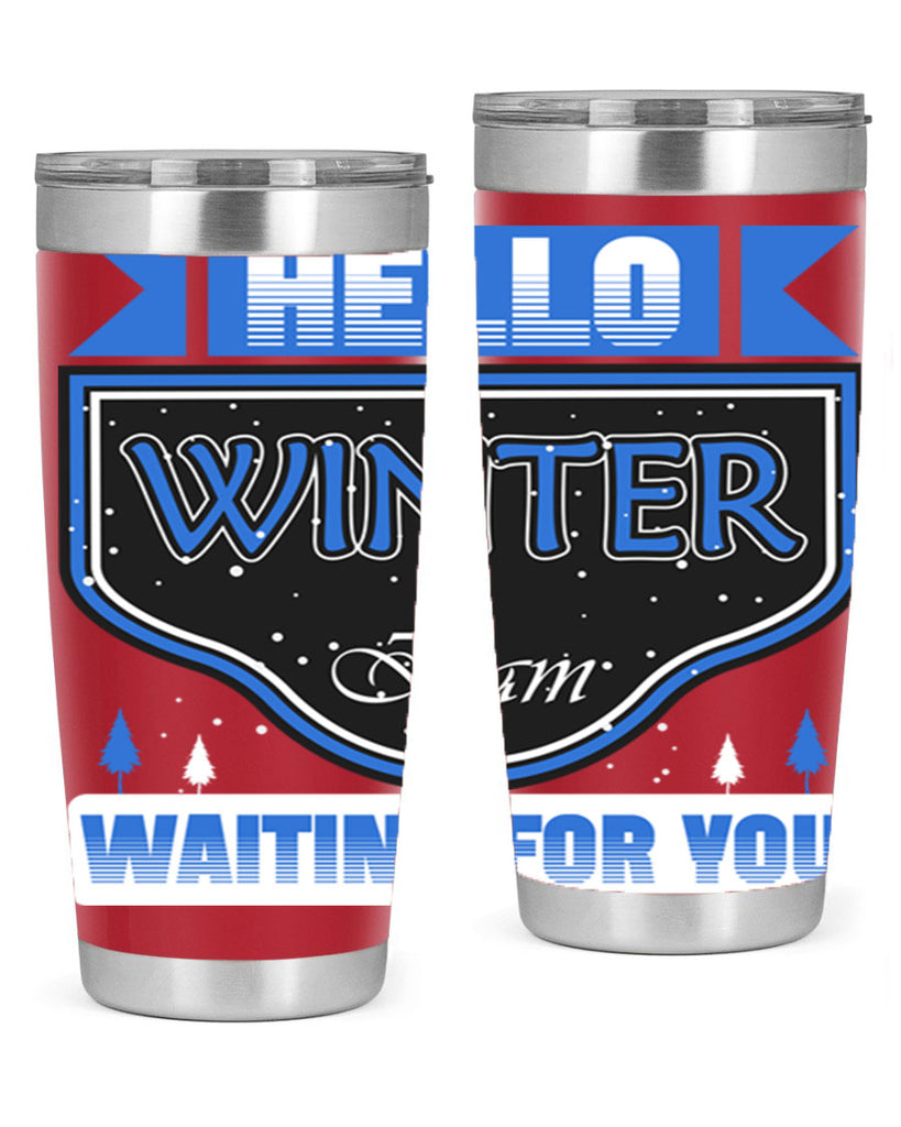 Hello Winter 164#- winter- Tumbler
