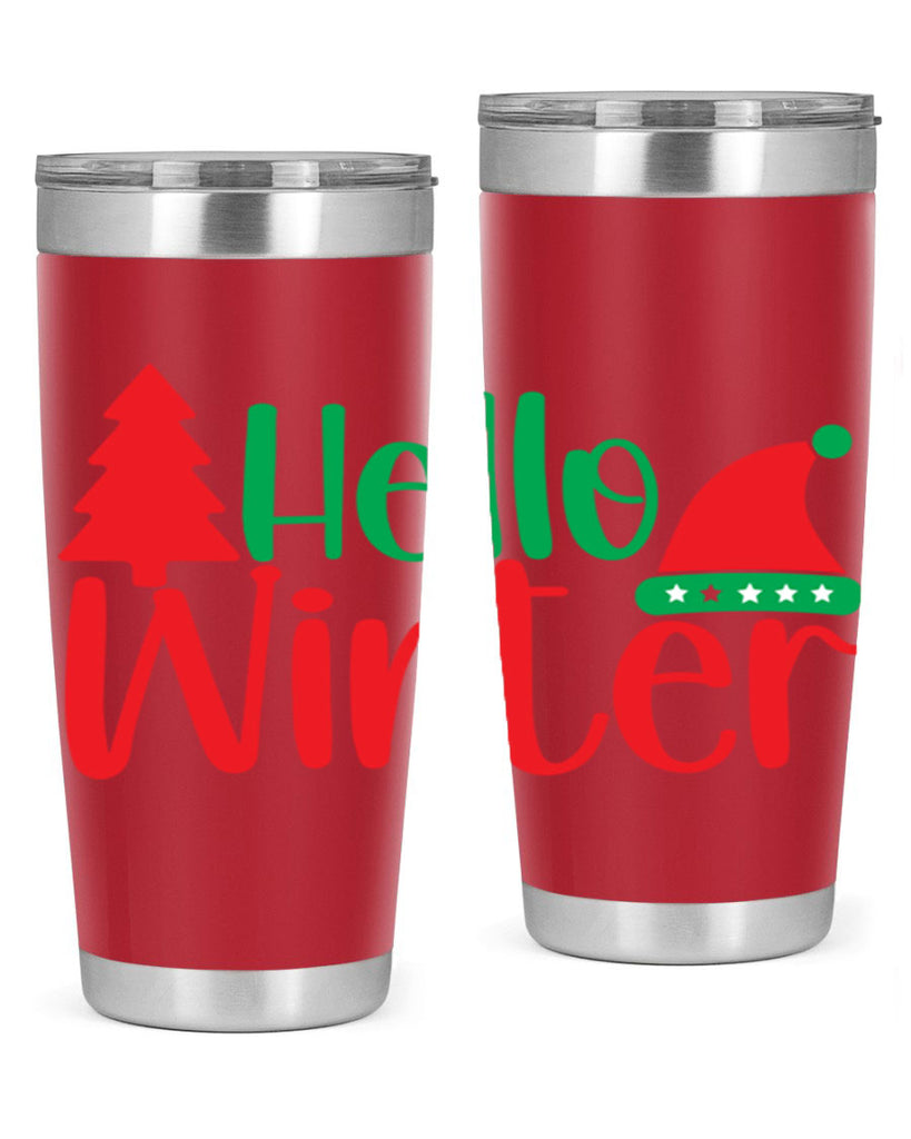 Hello Winter 180#- winter- Tumbler