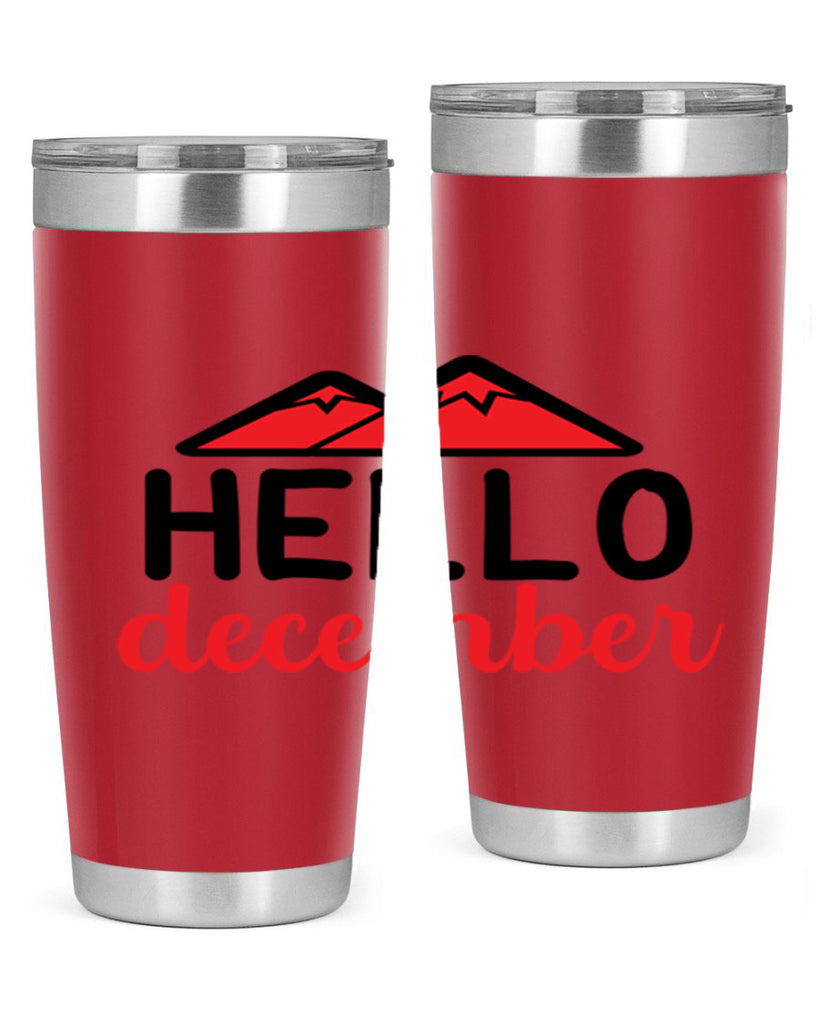 Hello december 160#- winter- Tumbler