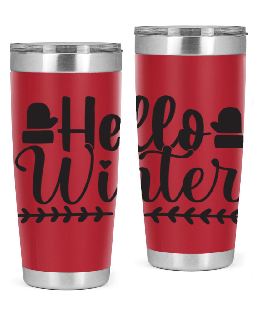 Hello winter 184#- winter- Tumbler