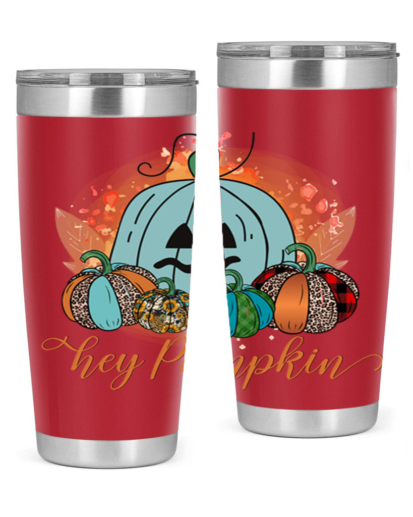 Hey Pumpkin 302#- fall- Tumbler
