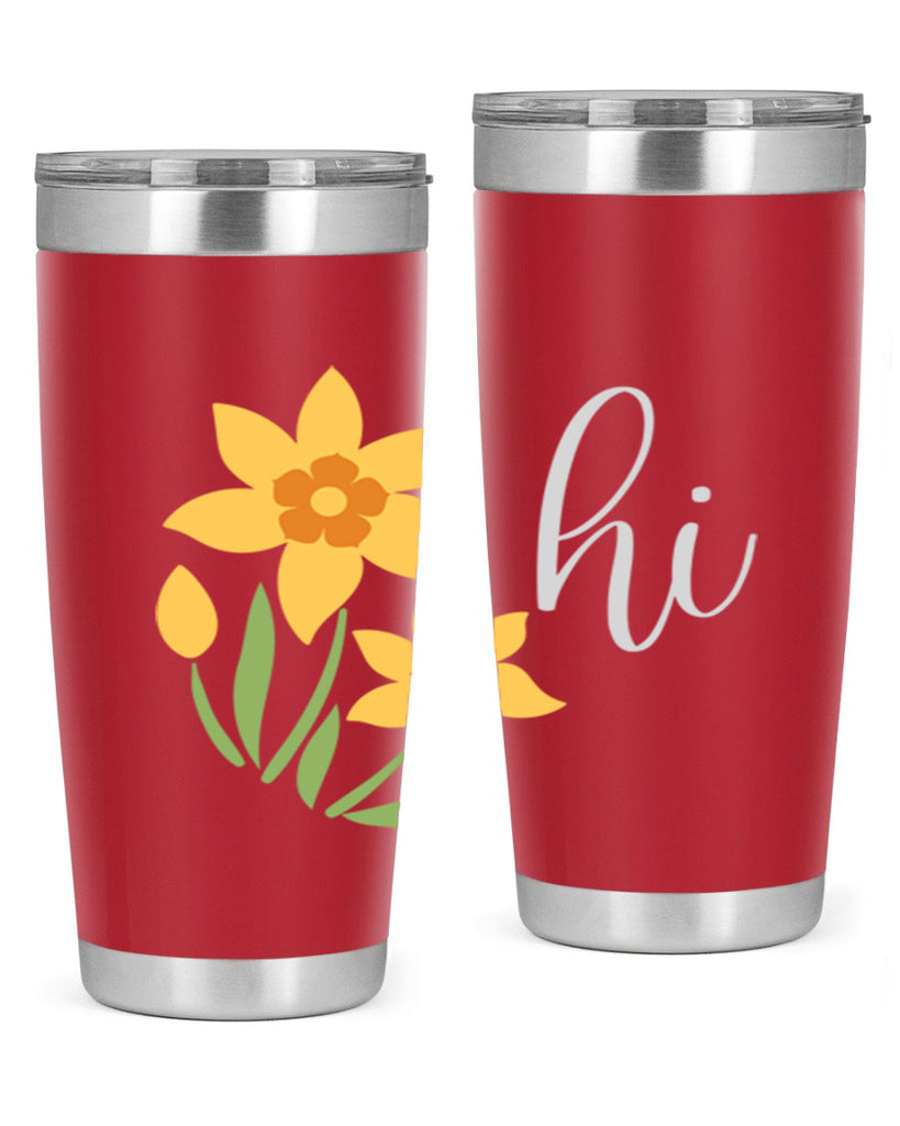 Hi daffodil flower236#- spring- Tumbler