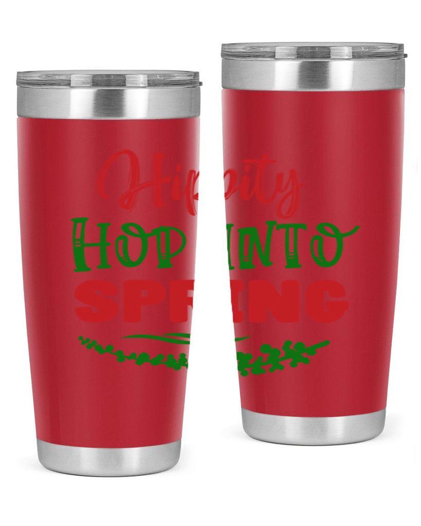 Hippity Hop into Spring 239#- spring- Tumbler