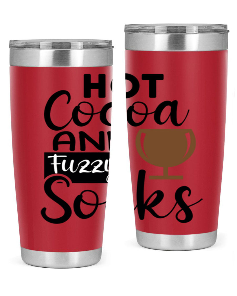 Hot Cocoa And Fuzzy Socks 218#- winter- Tumbler