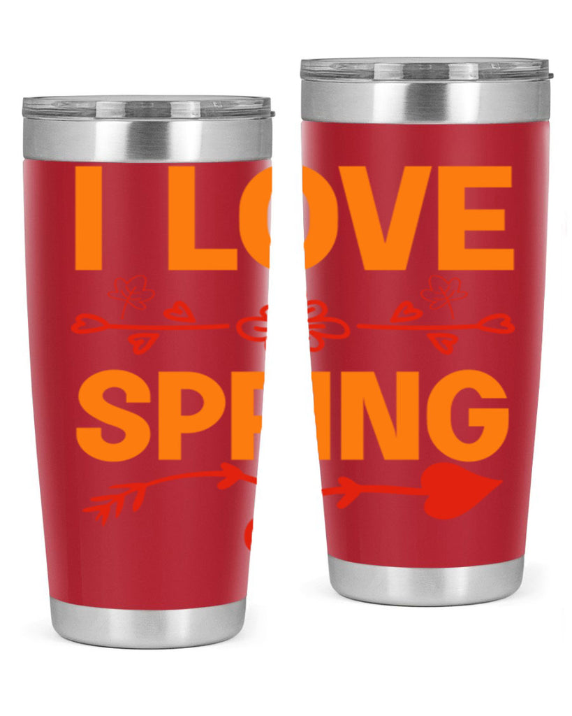 I love spring 271#- spring- Tumbler