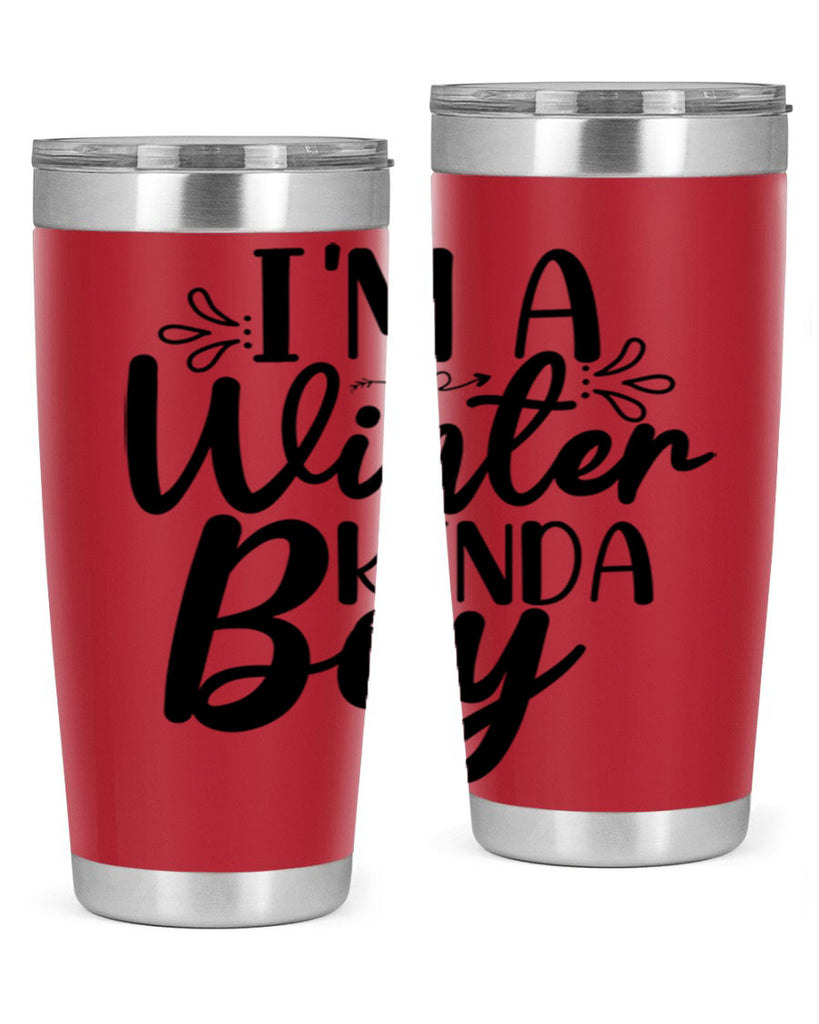 Im A Winter Kinda Boy 238#- winter- Tumbler