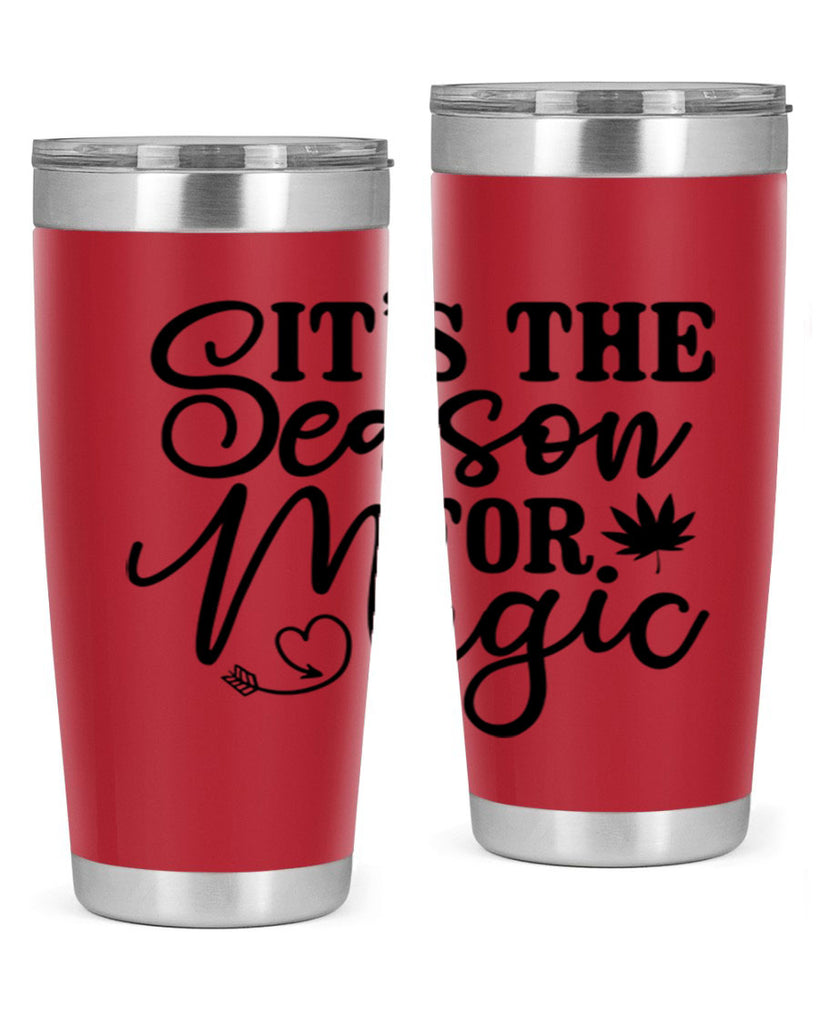 Its The Season For Magic 259#- winter- Tumbler