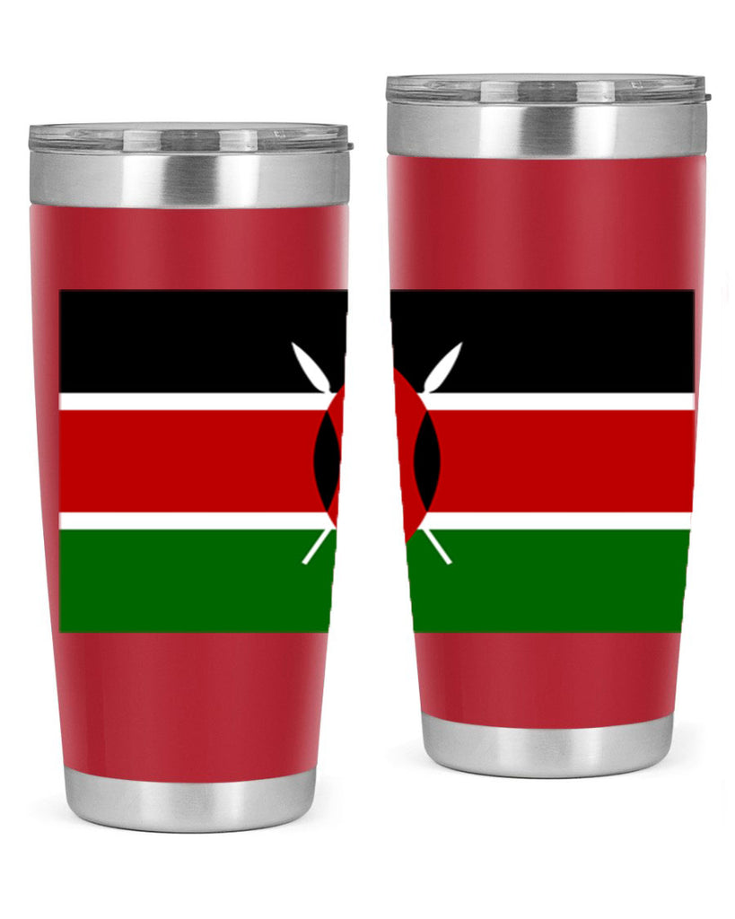 Kenya 110#- world flags- Tumbler