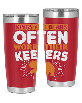 Kings and Bears often worry their Keepers 66#- Bears- Tumbler