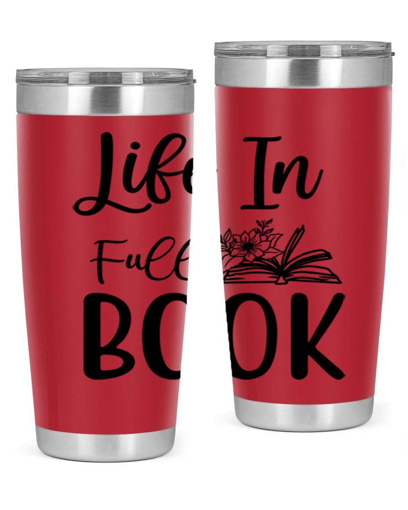 Life In Full Book 297#- spring- Tumbler