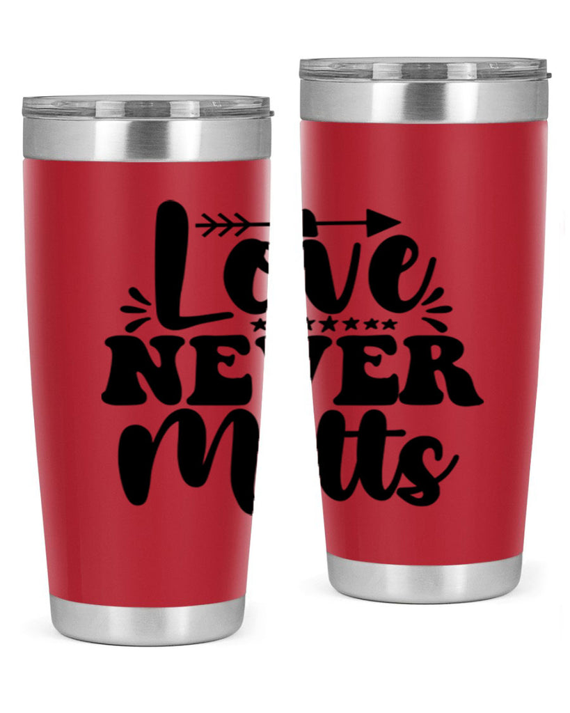 Love Never Melts 310#- winter- Tumbler
