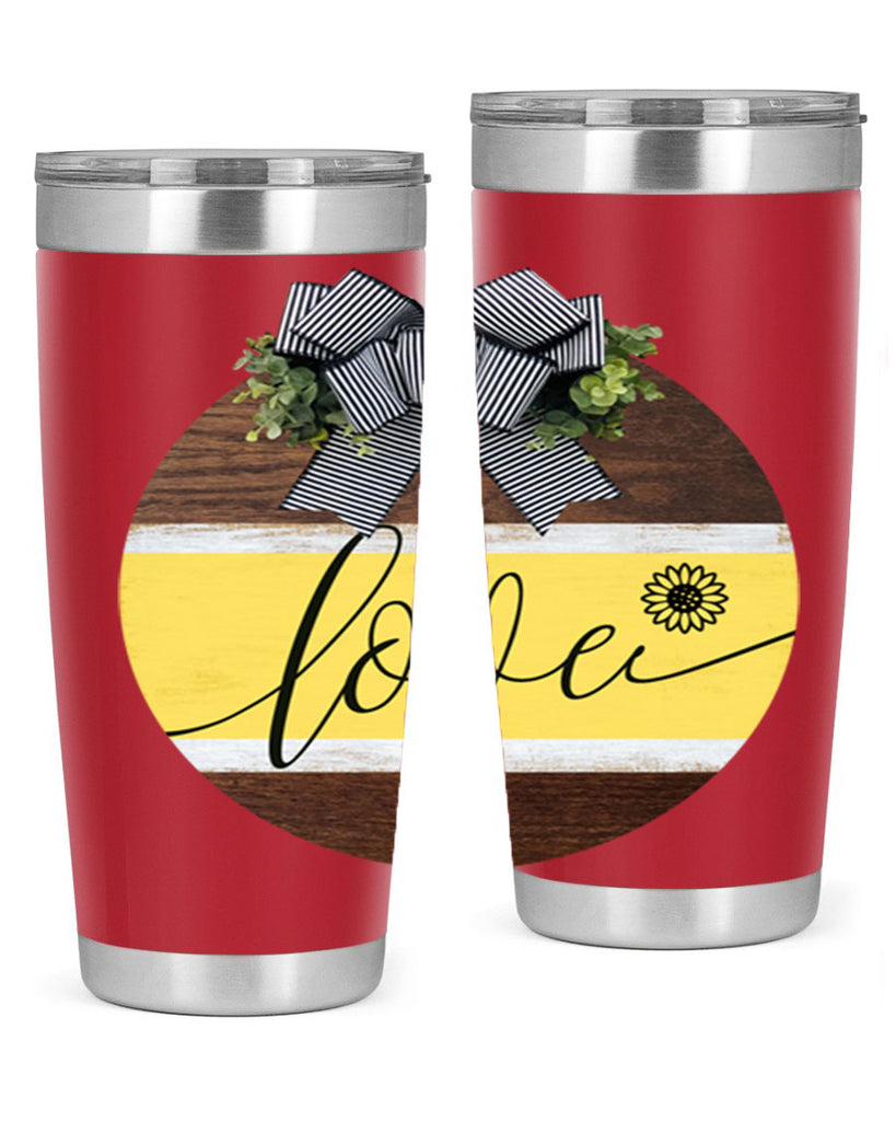 Love and daisy Mockup326#- spring- Tumbler