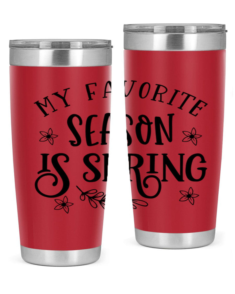 My favorite season is spring 350#- spring- Tumbler
