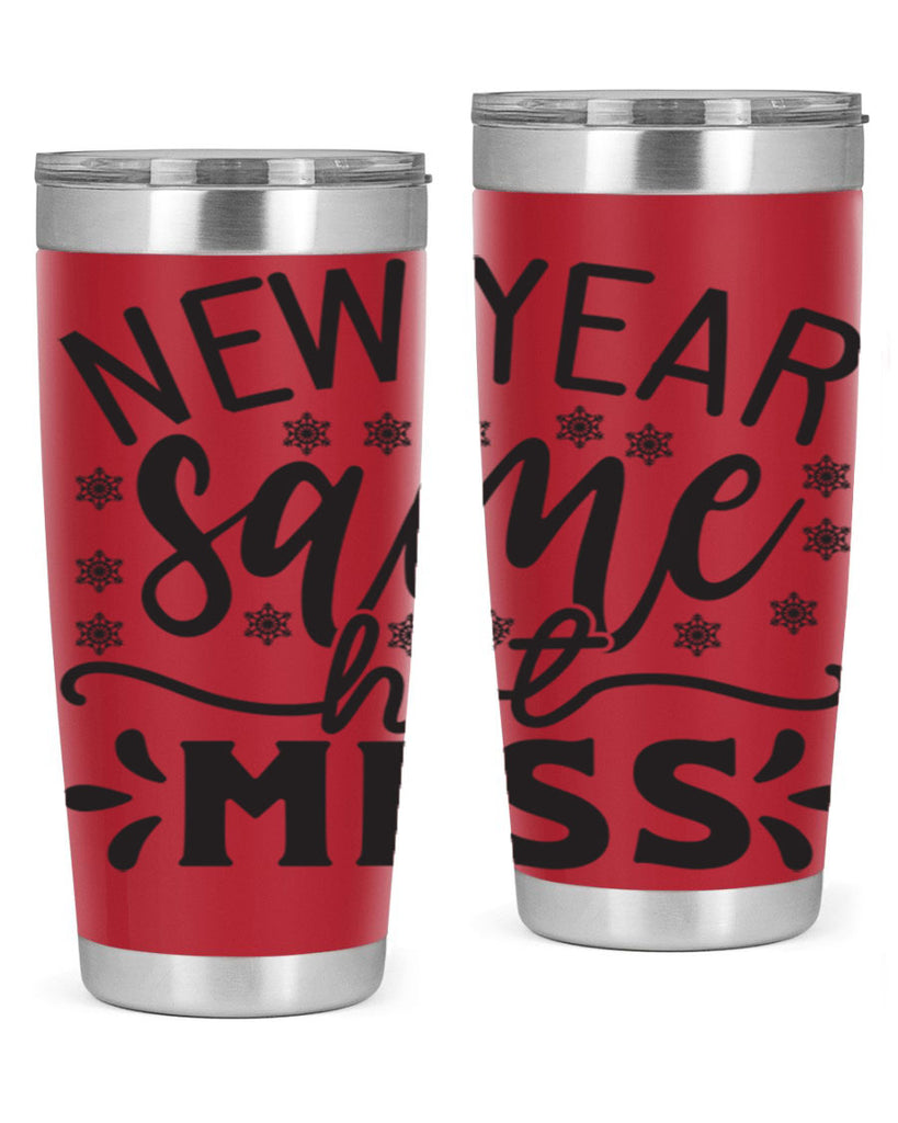 New year same hot mess 326#- winter- Tumbler