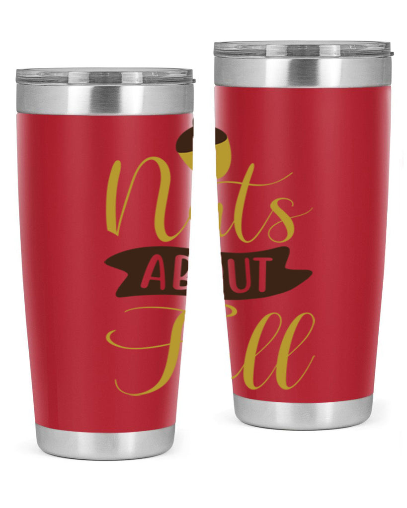 Nuts About Fall 442#- fall- Tumbler