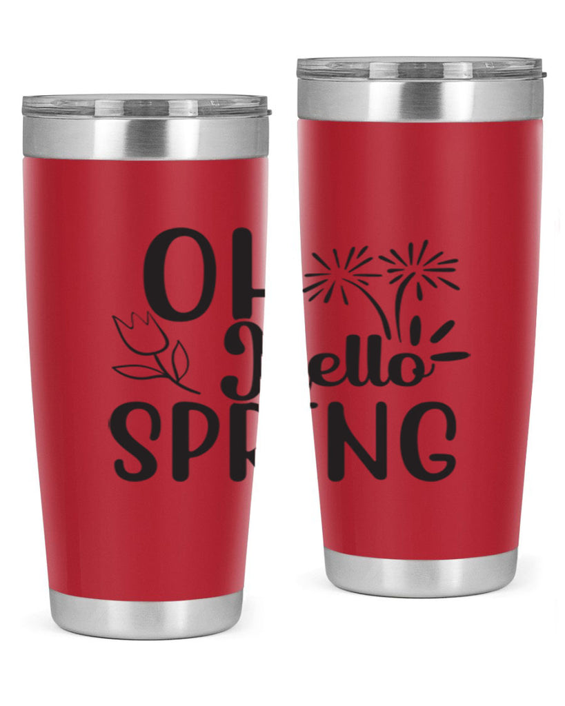 Oh hello spring 358#- spring- Tumbler