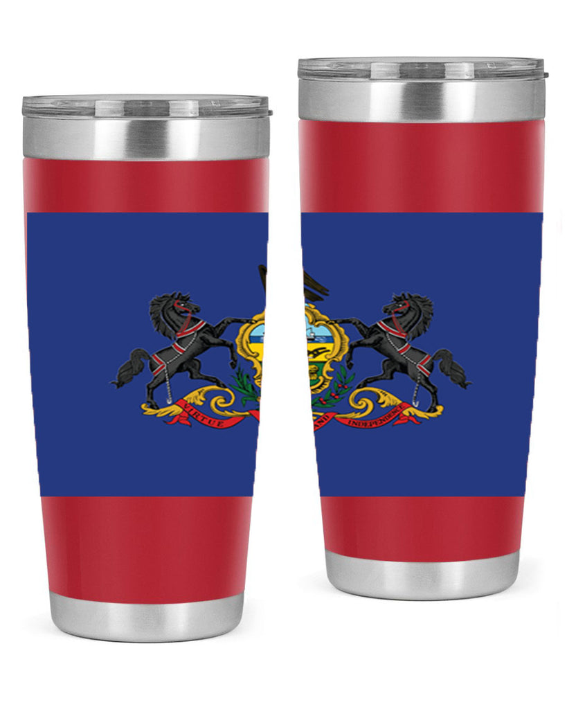 Pensilvania 14#- Us Flags- Tumbler