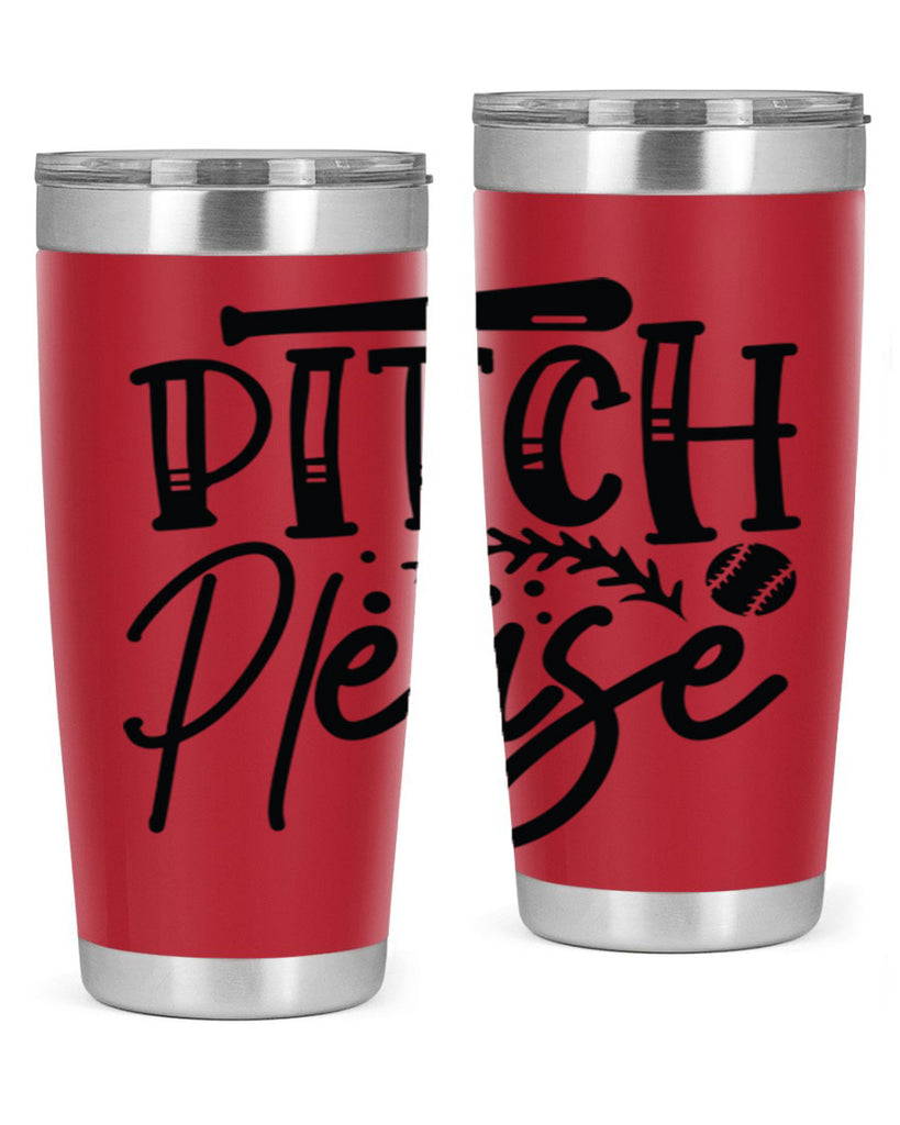 Pitch Please 2037#- baseball- Tumbler