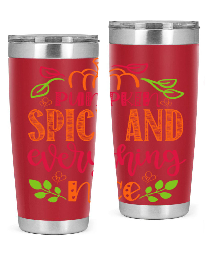 Pumpkin Spice and Everything Nice 536#- fall- Tumbler