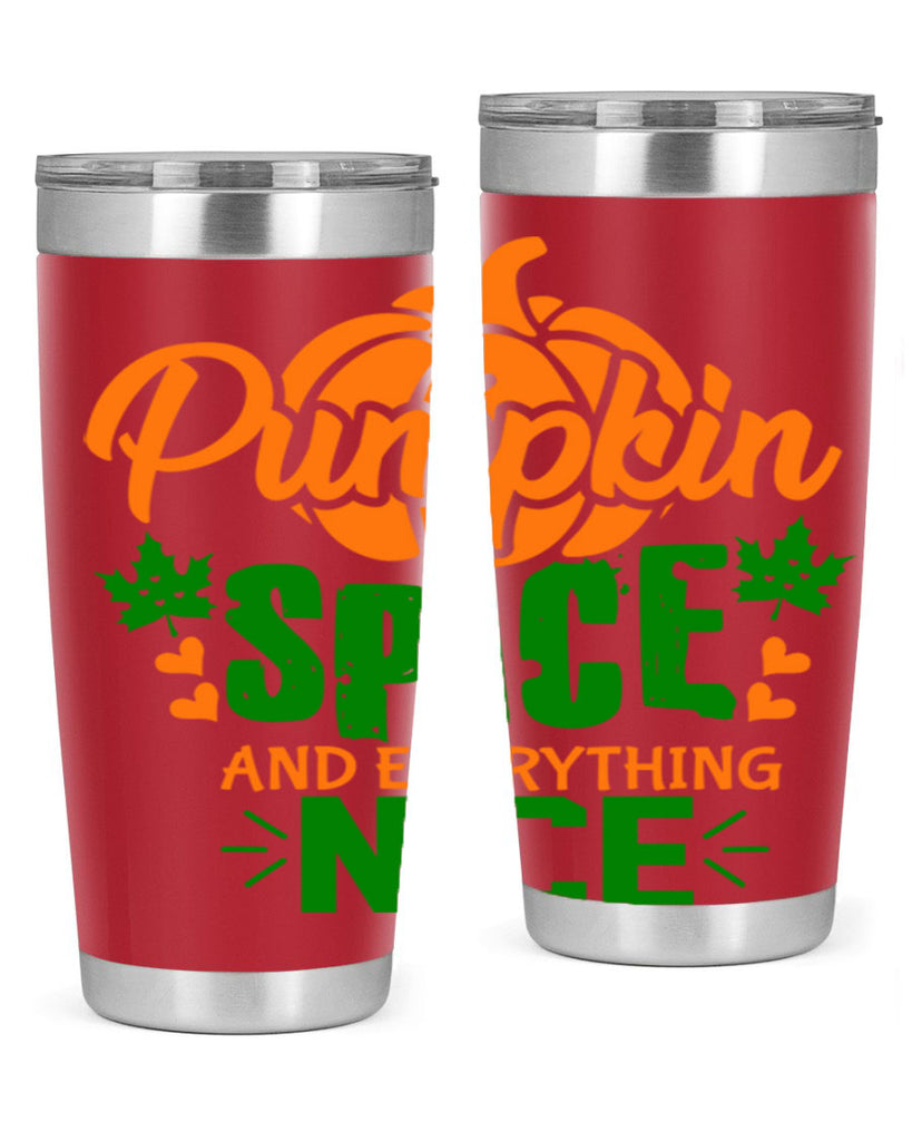 Pumpkin Spice and Everything Nice 538#- fall- Tumbler