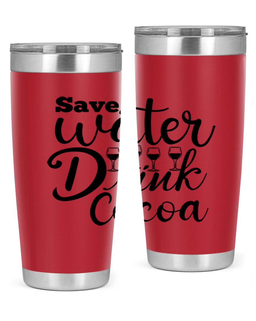 Save Water Drink Cocoa 353#- winter- Tumbler