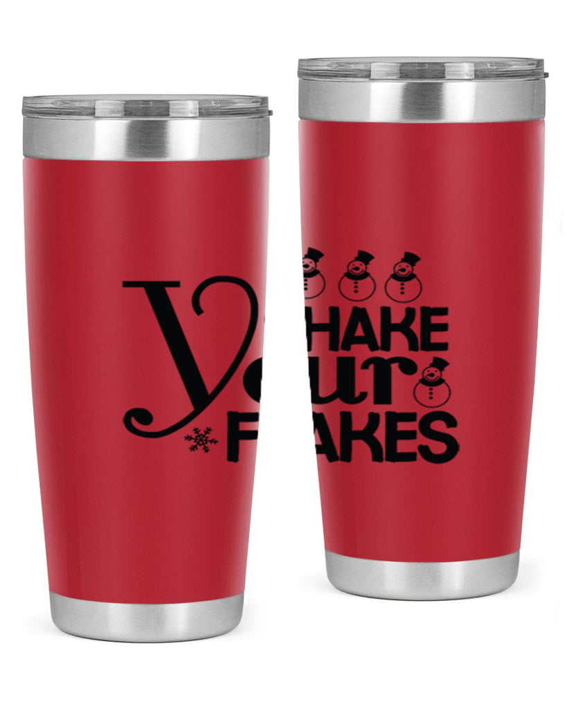 Shake Your Flakes 357#- winter- Tumbler