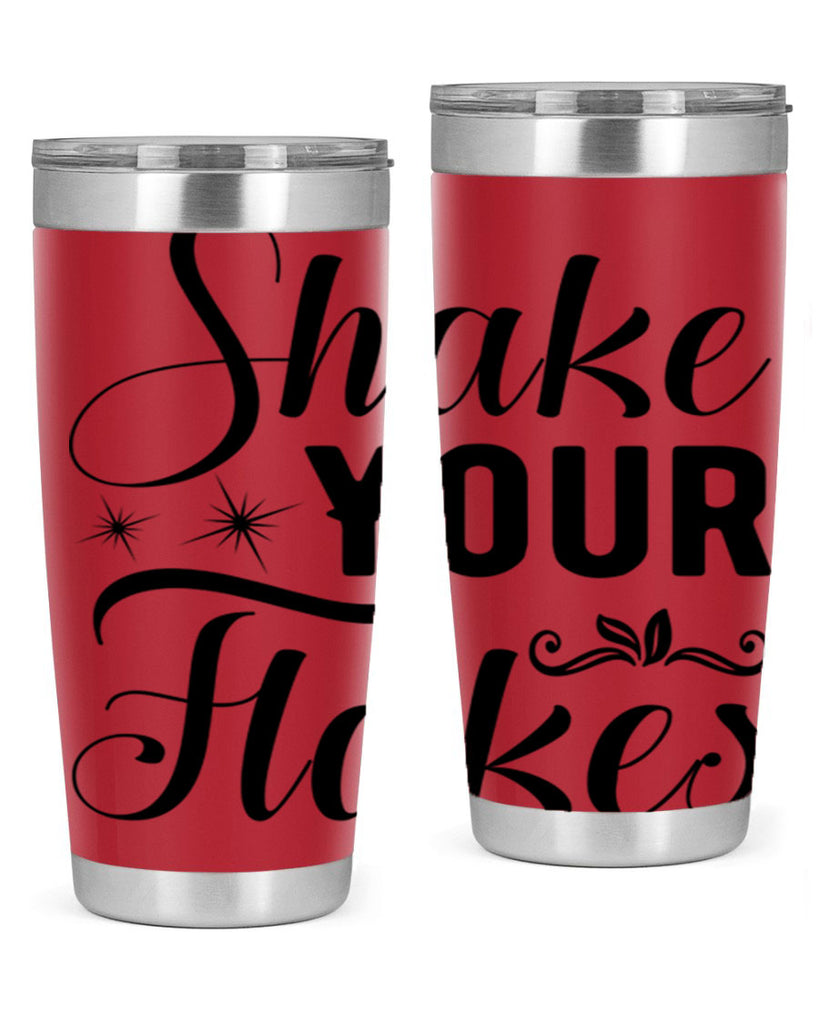 Shake Your Flakes 362#- winter- Tumbler