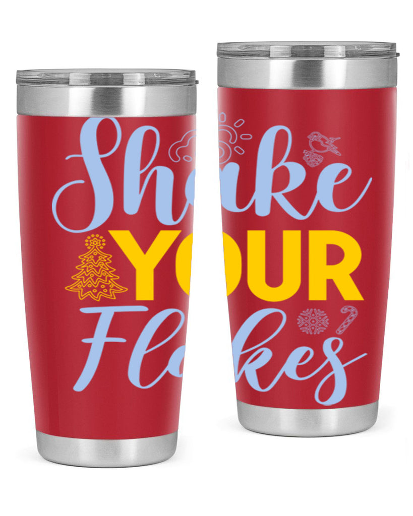 Shake your flakes361#- winter- Tumbler