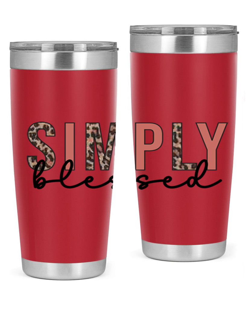 Simply blessed 575#- fall- Tumbler