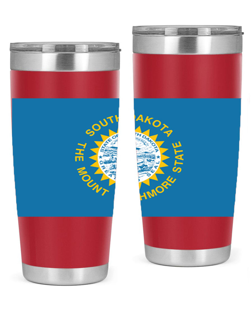 South Dakota 11#- Us Flags- Tumbler