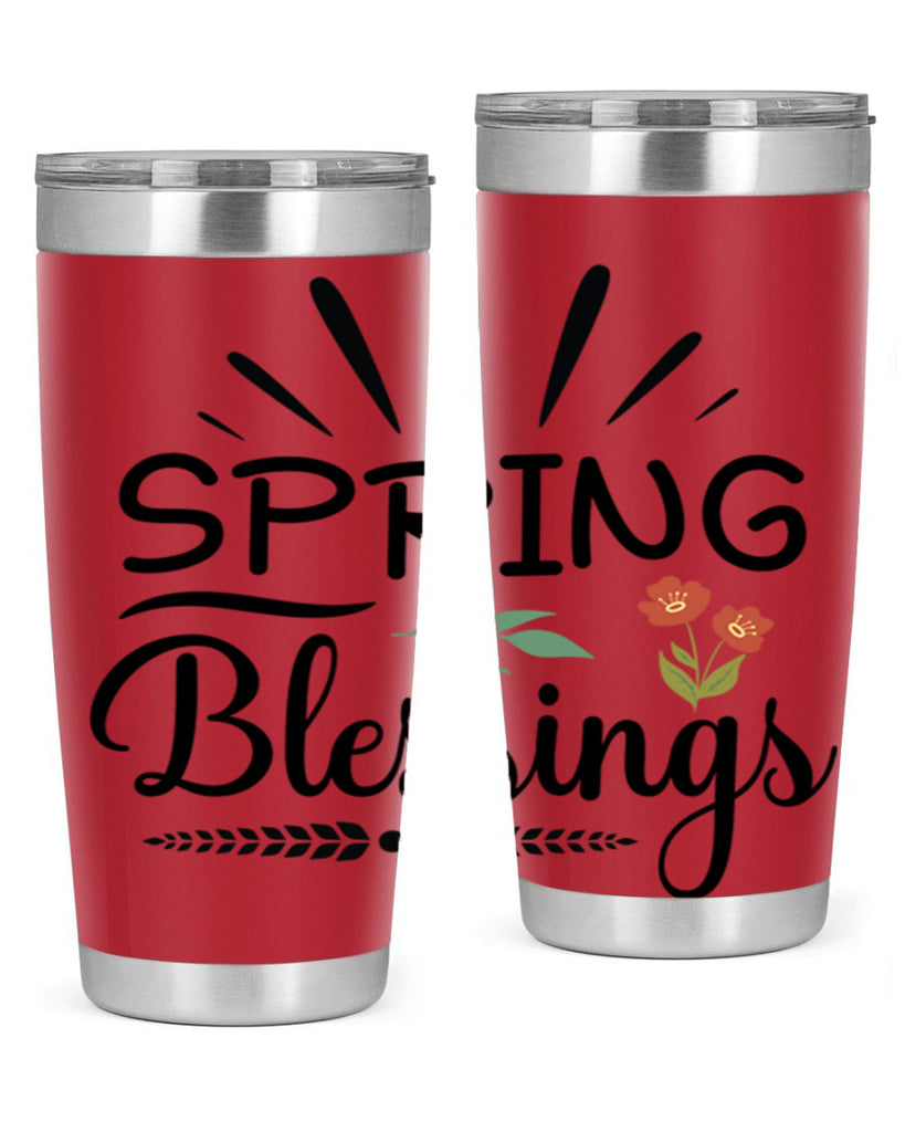 Spring Blessings  482#- spring- Tumbler