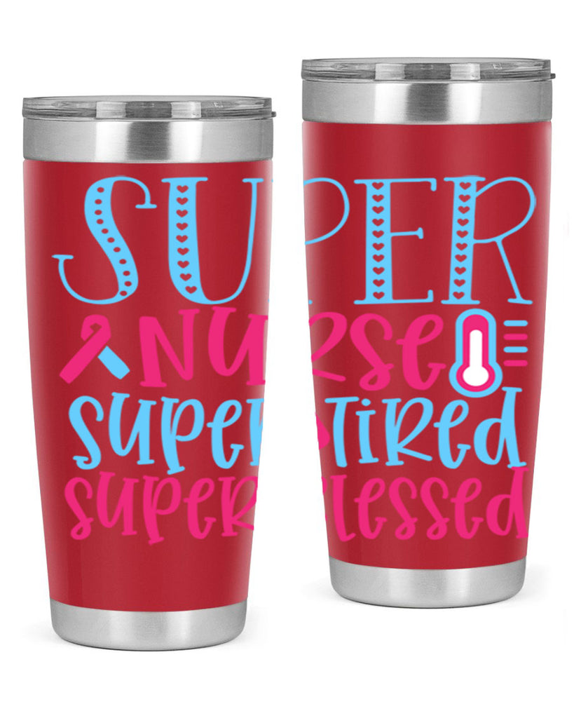 Super Nurse Super Tired Style 346#- nurse- tumbler