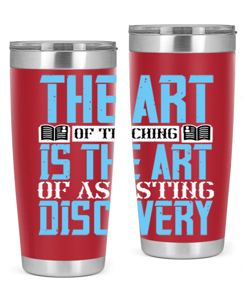 The art of teaching is the art of assisting discovery Style 15#- coaching- tumbler
