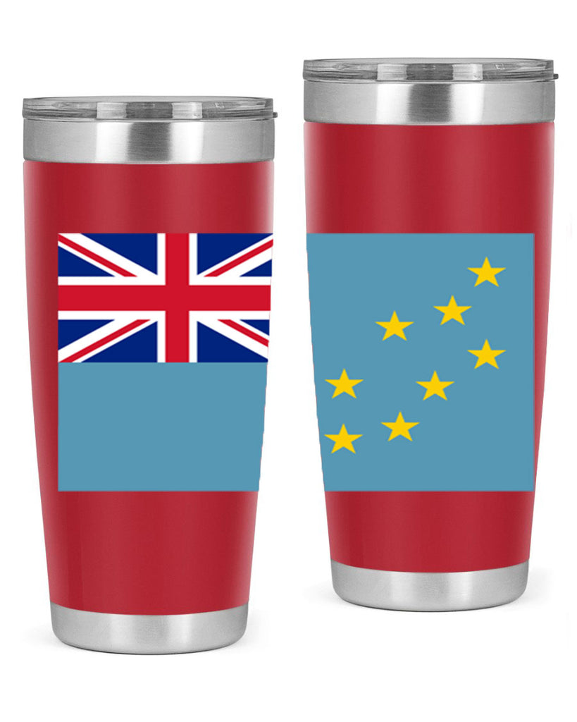 Tuvalu 15#- world flags- Tumbler