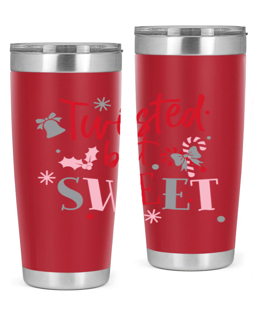 Twisted but sweet 424#- winter- Tumbler