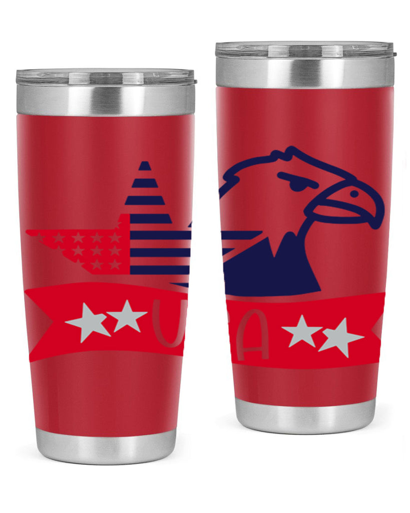 USA Style 182#- Fourt Of July- Tumbler