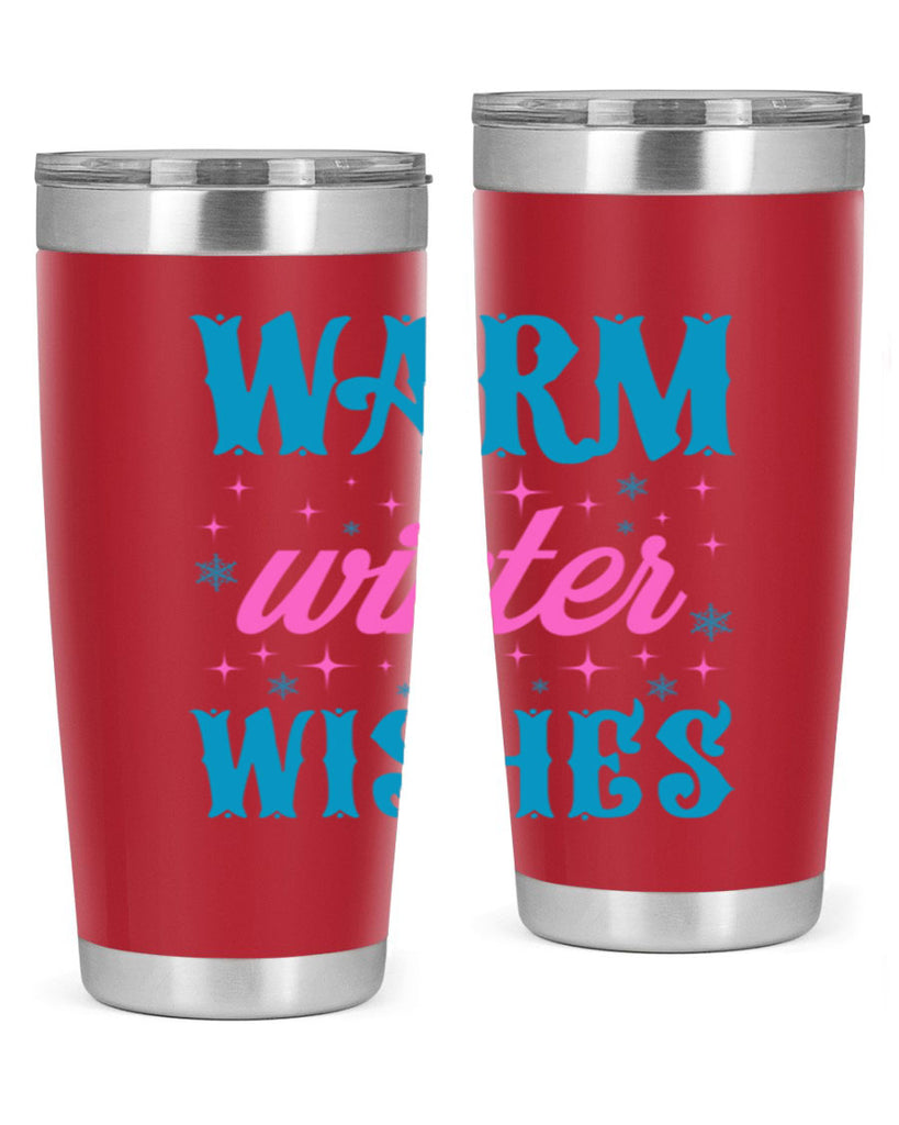 Warm Winter Wishes 464#- winter- Tumbler