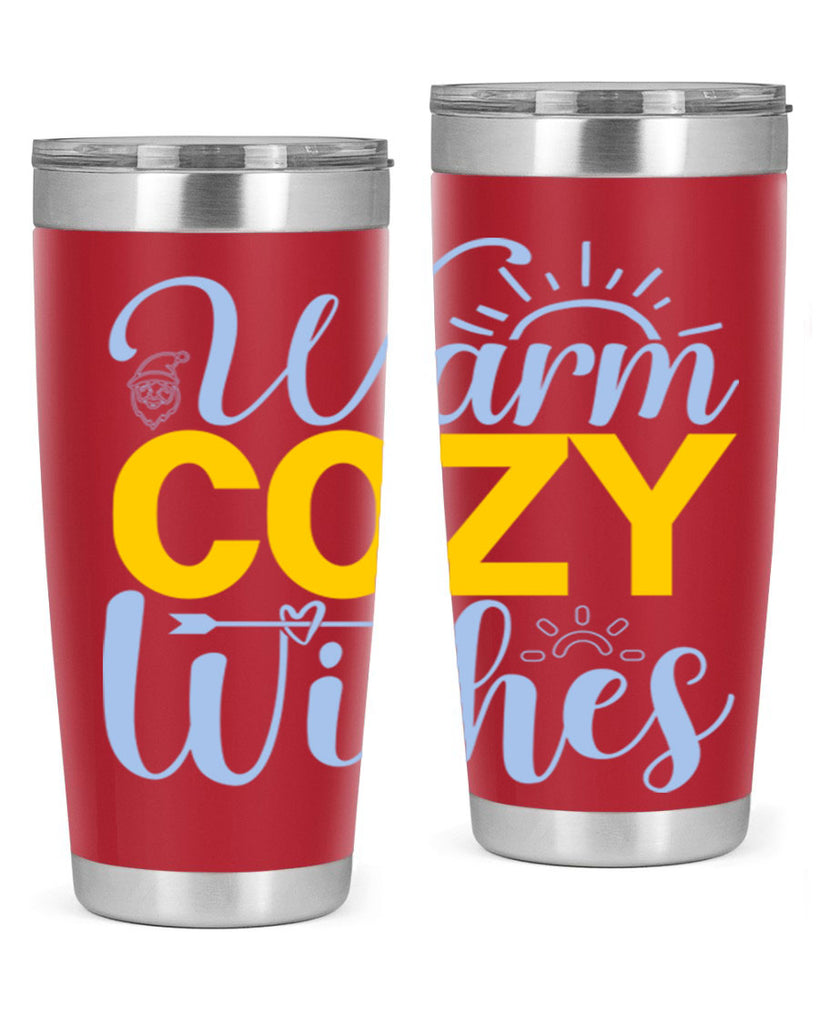 Warm cozy wishes447#- winter- Tumbler