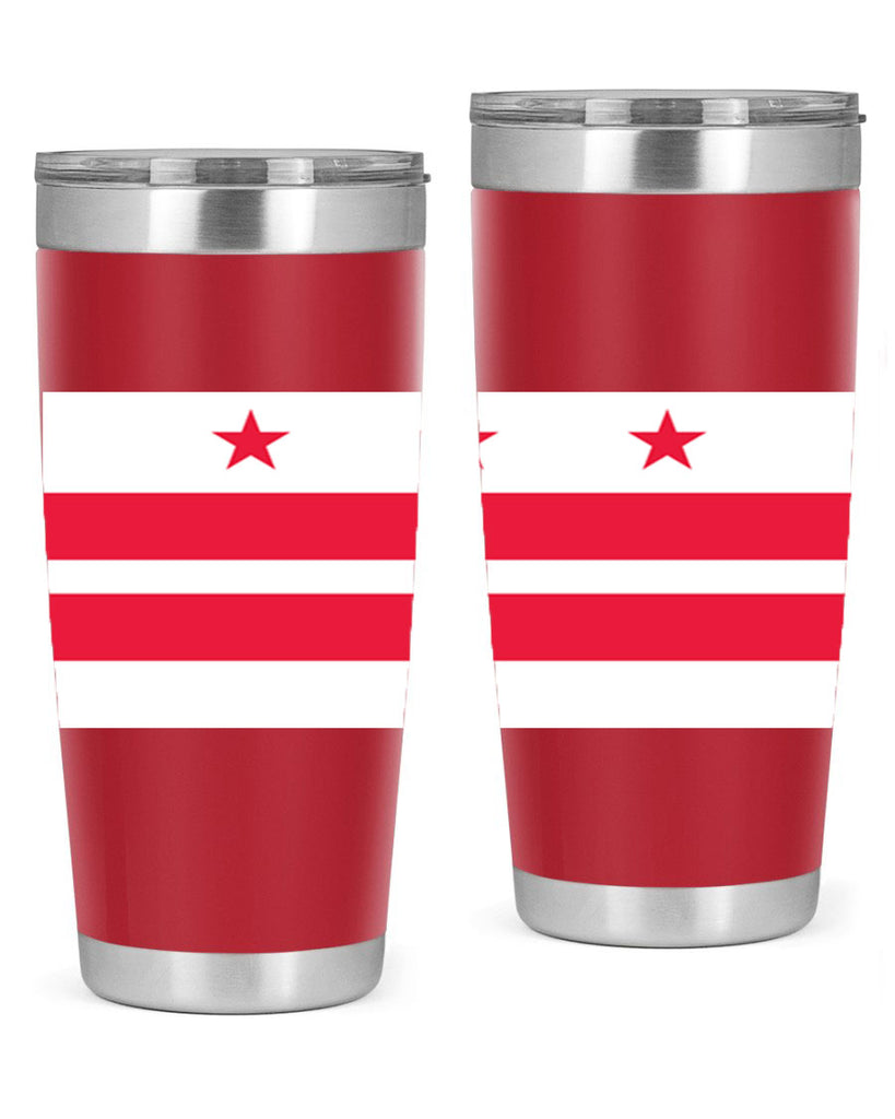 Washington DC 5#- Us Flags- Tumbler