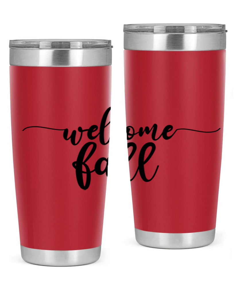 Welcome Fall 630#- fall- Tumbler