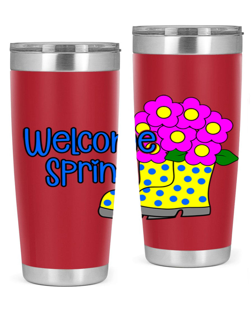 Welcome Spring rainboots page577#- spring- Tumbler