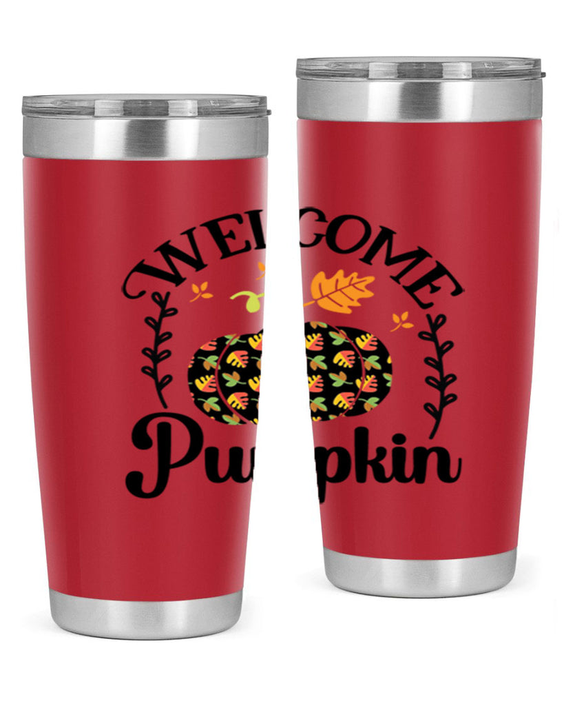Welcomepumpkin 640#- fall- Tumbler