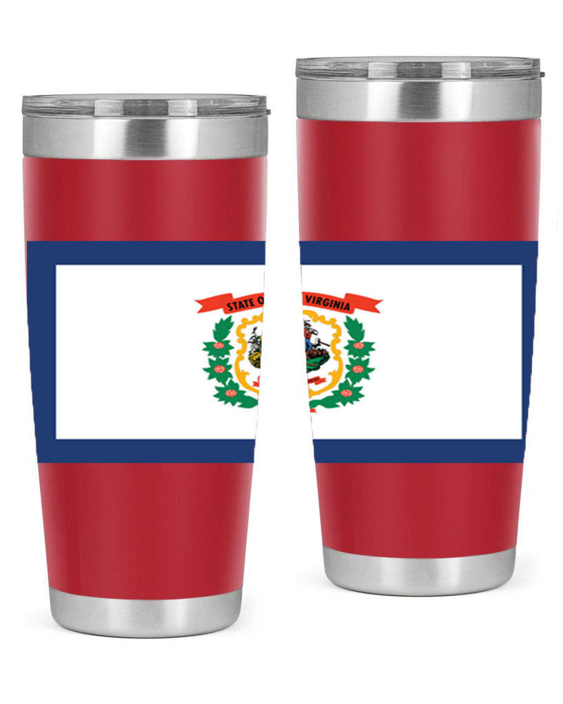 West Virginia 3#- stateflags- Tumbler