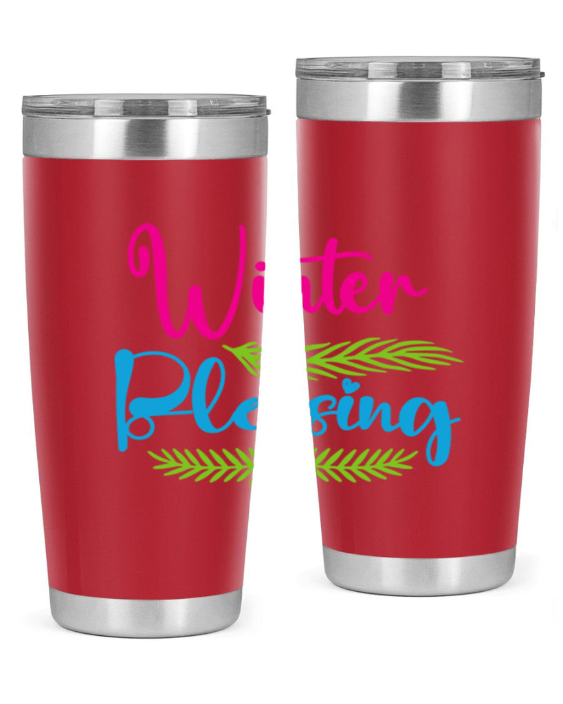 Winter Blessing 486#- winter- Tumbler
