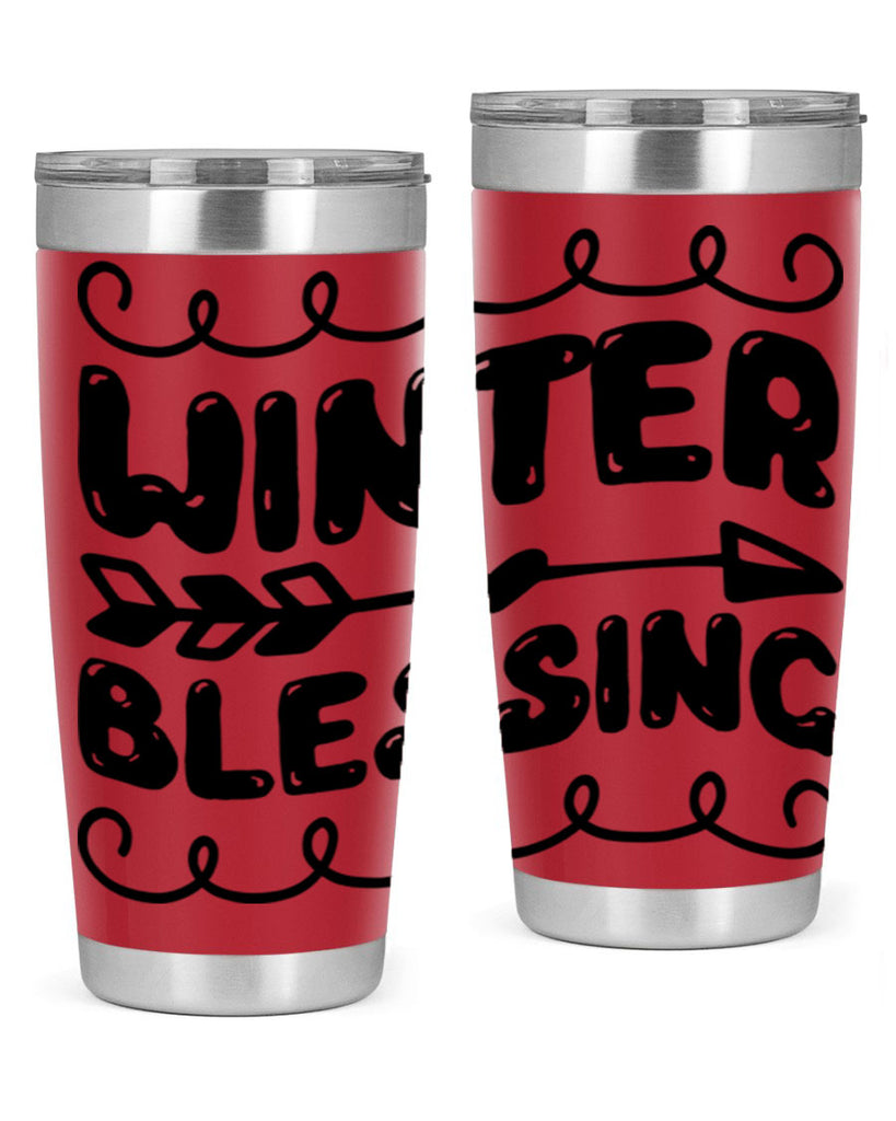 Winter Blessing 545#- winter- Tumbler