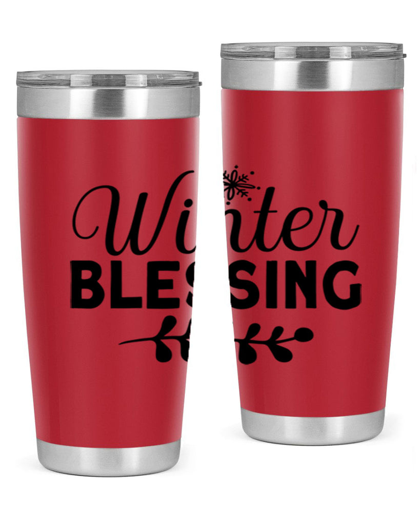 Winter Blessing488#- winter- Tumbler