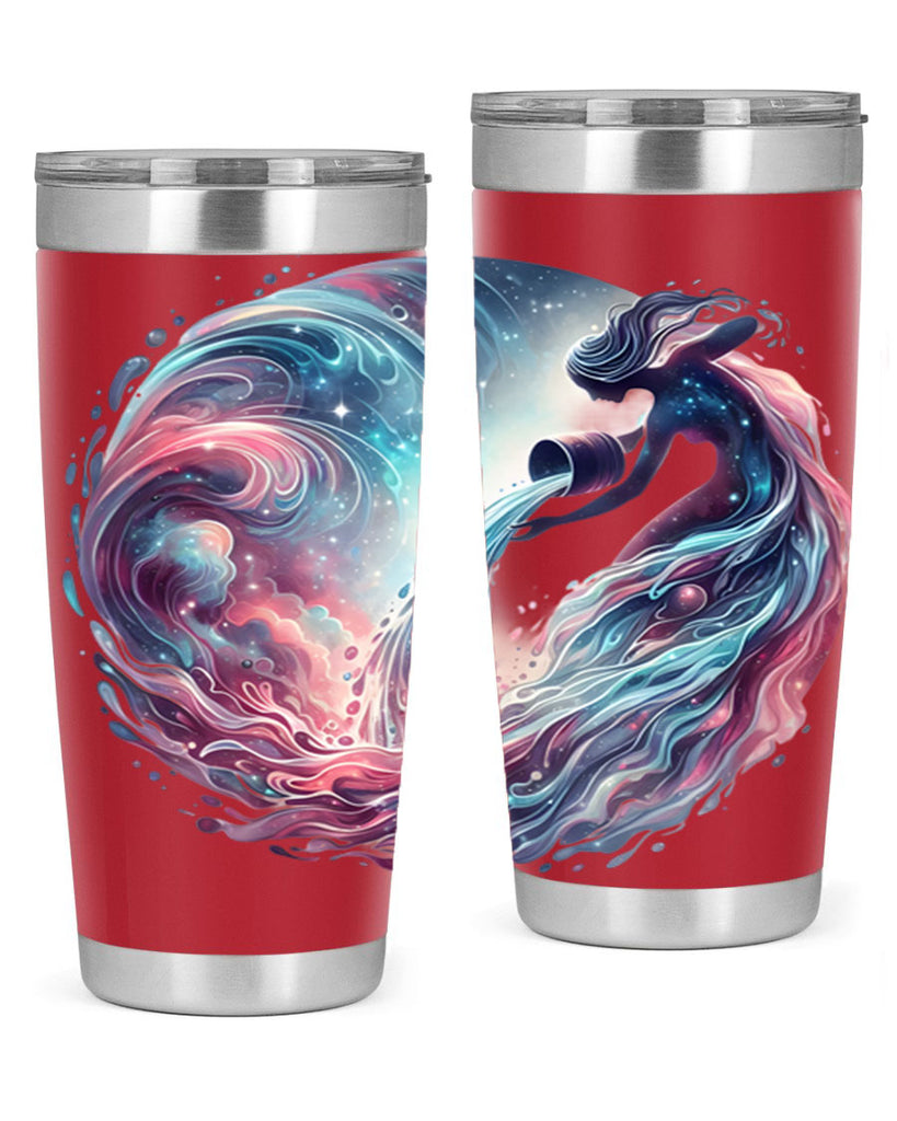 aquarius 91#- zodiac- Tumbler