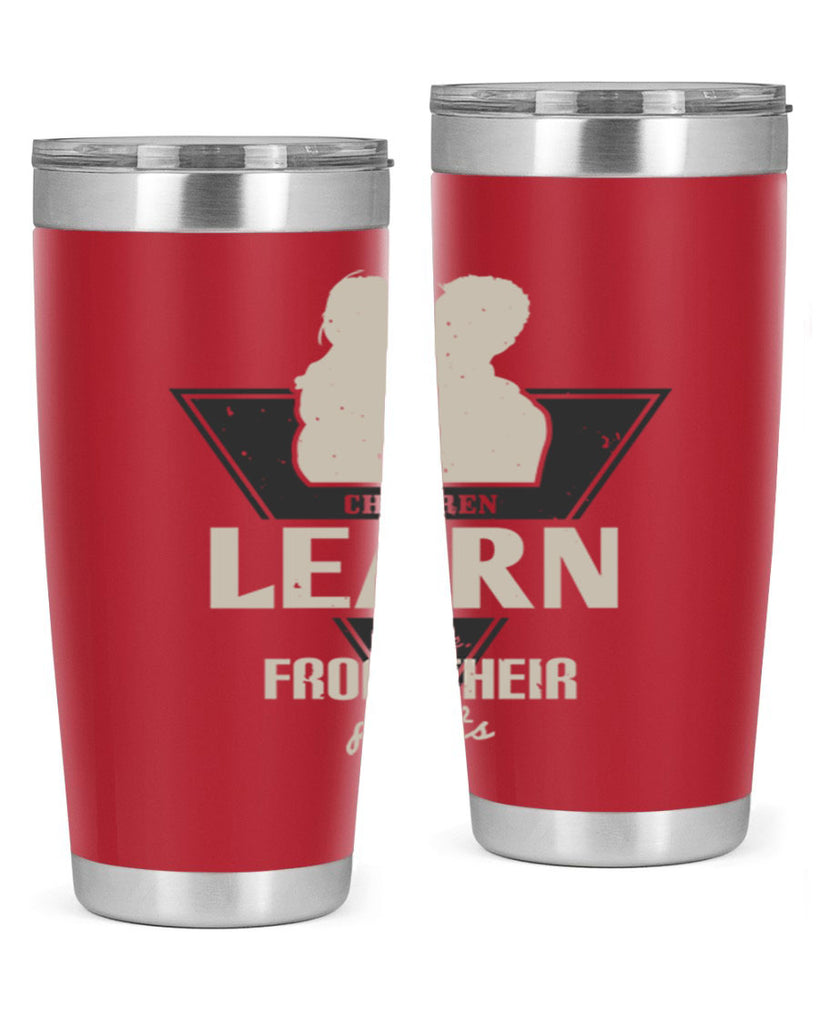 children learn to smile 250#- fathers day- Tumbler